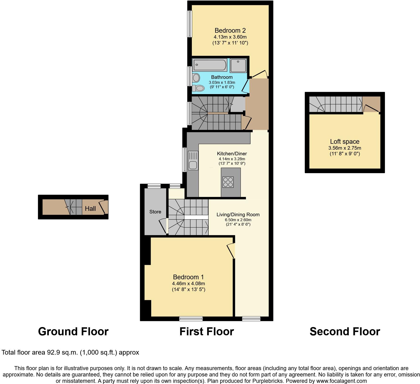 Victoria Avenue, Whitley Bay, NE26 floorplan