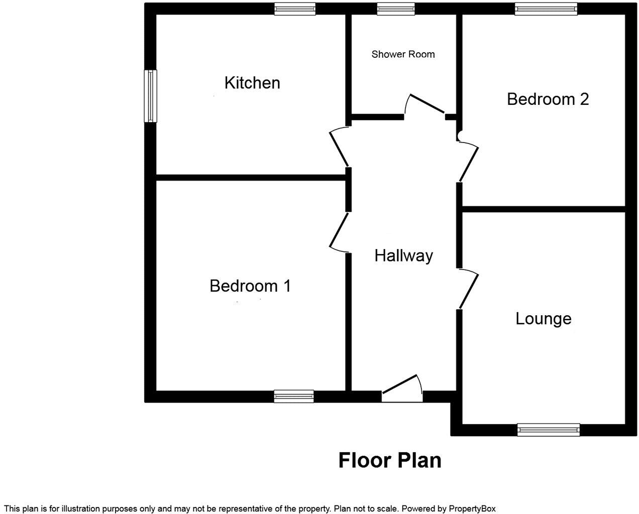 Springfield Gardens, Ilkeston, Derbyshire, DE7 floorplan