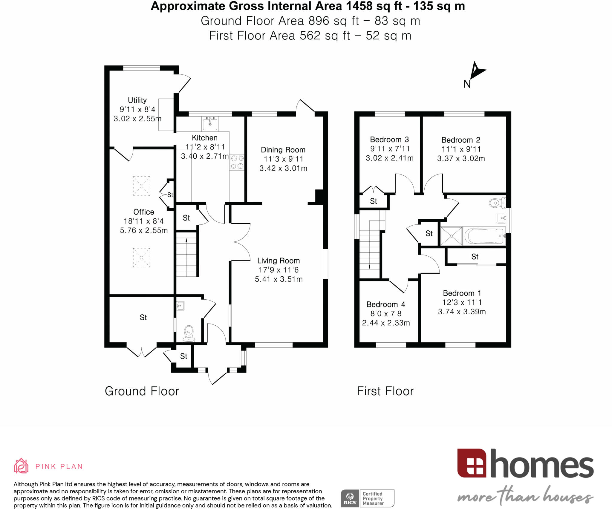 Wey Lodge Close, Liphook, Hampshire floorplan