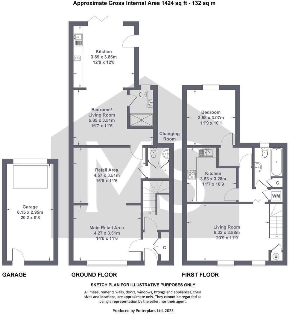 Bondgate, Helmsley floorplan