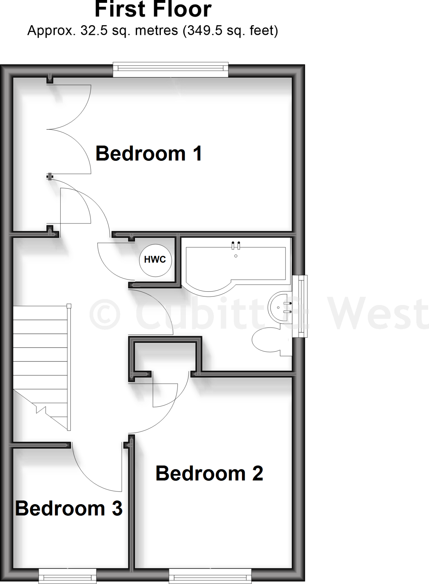 Bridger Way, Crowborough, East Sussex floorplan