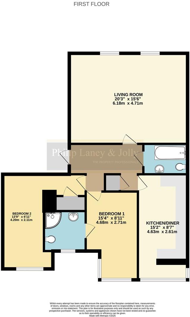 Wells Road, Malvern floorplan