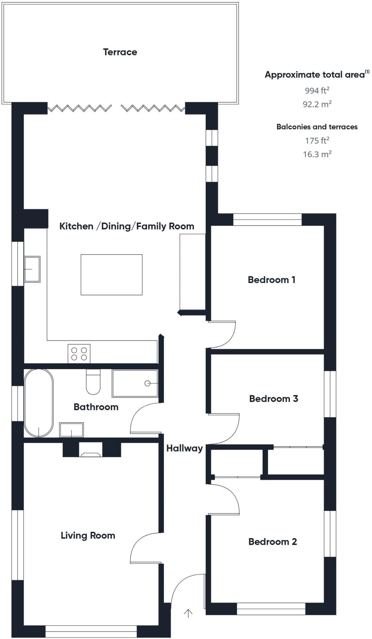 7, Poundfield Close, Stratton floorplan