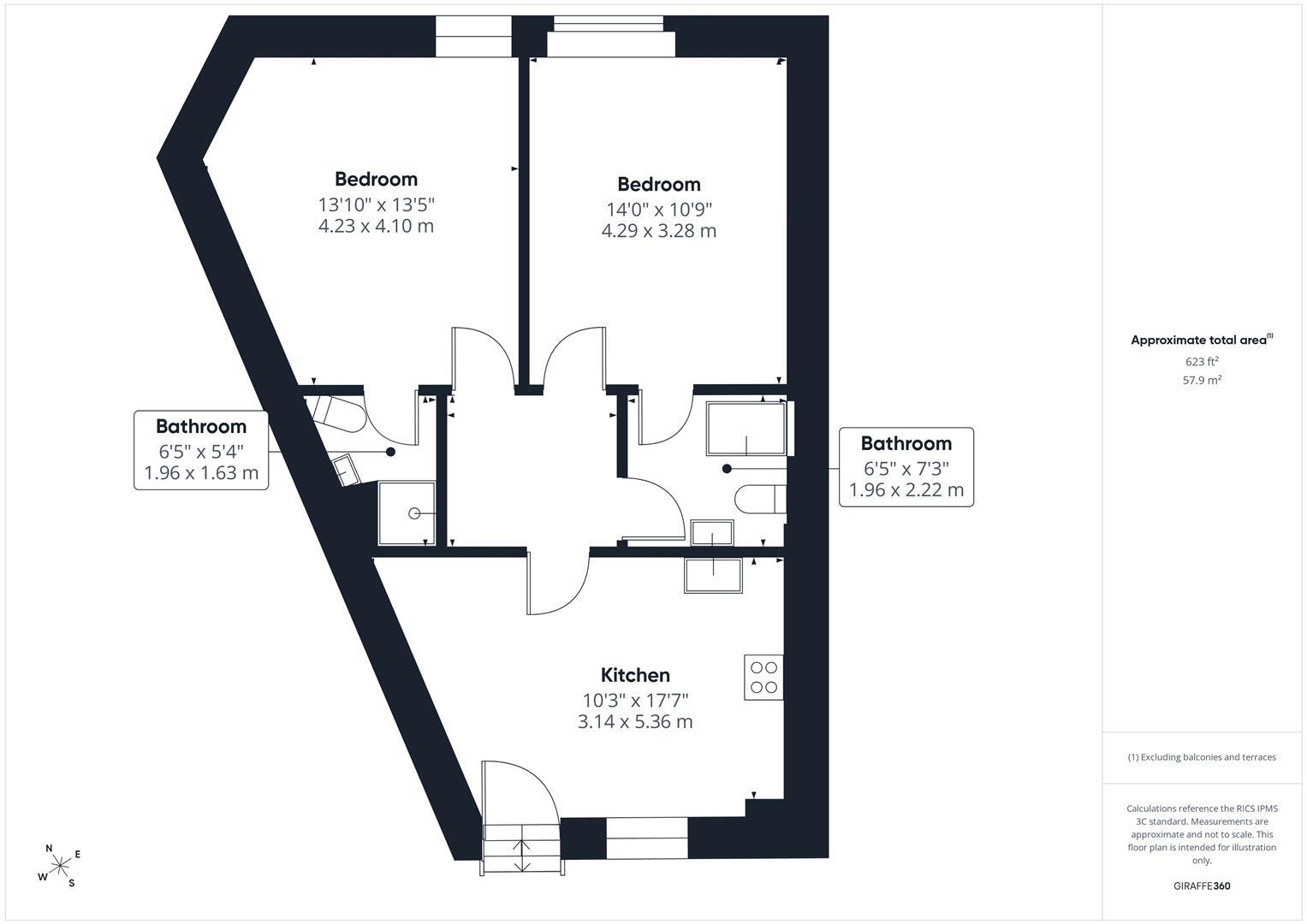 Clevedon Terrace, Kingsdown, Bristol floorplan
