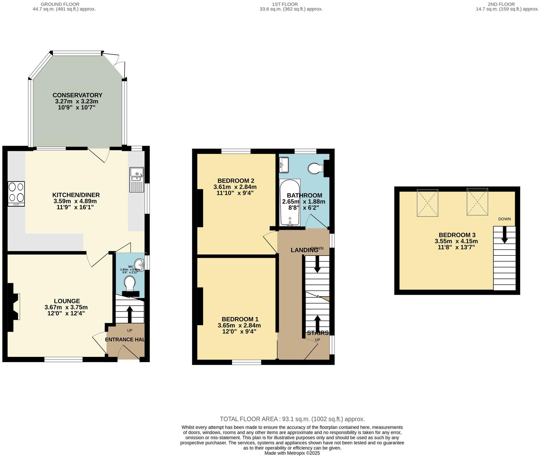 Pearce Lane, Wingerworth, S42 floorplan