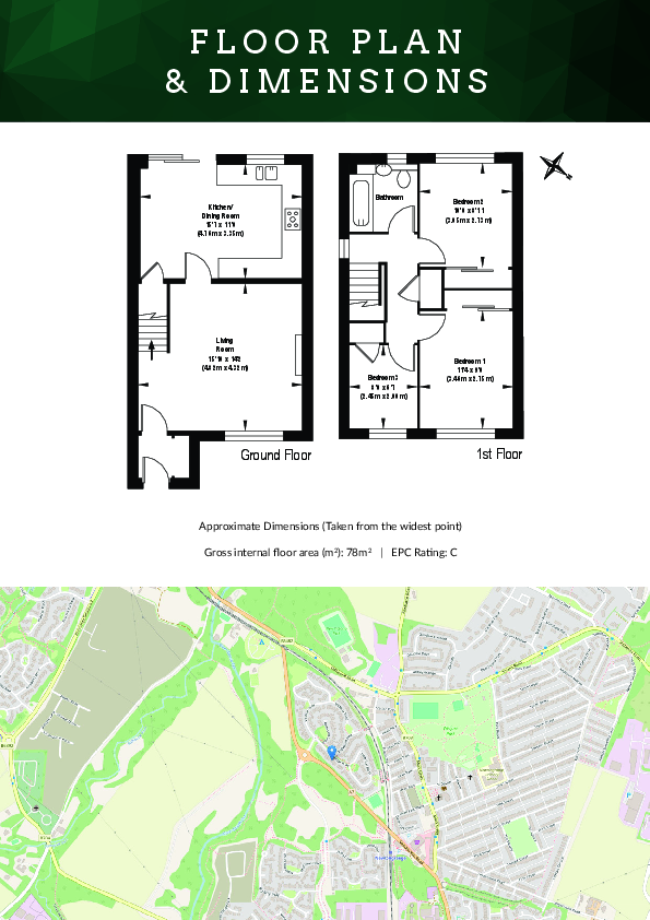39 Old Star Road, Newtongrange, Dalkeith, EH22 4NR floorplan