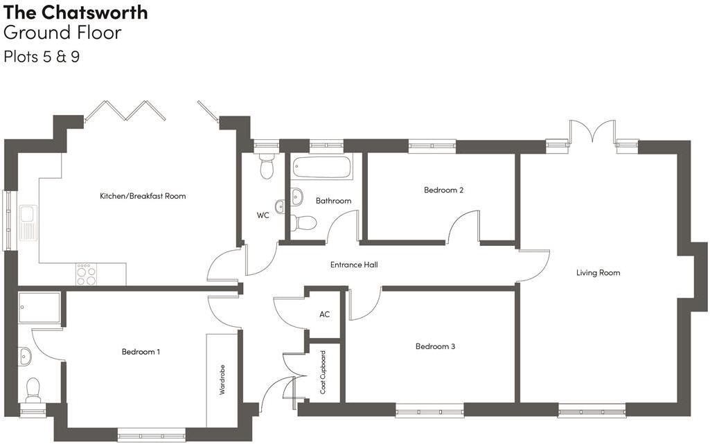 7 Jack Way, Stonham Aspal, Stowmarket. floorplan