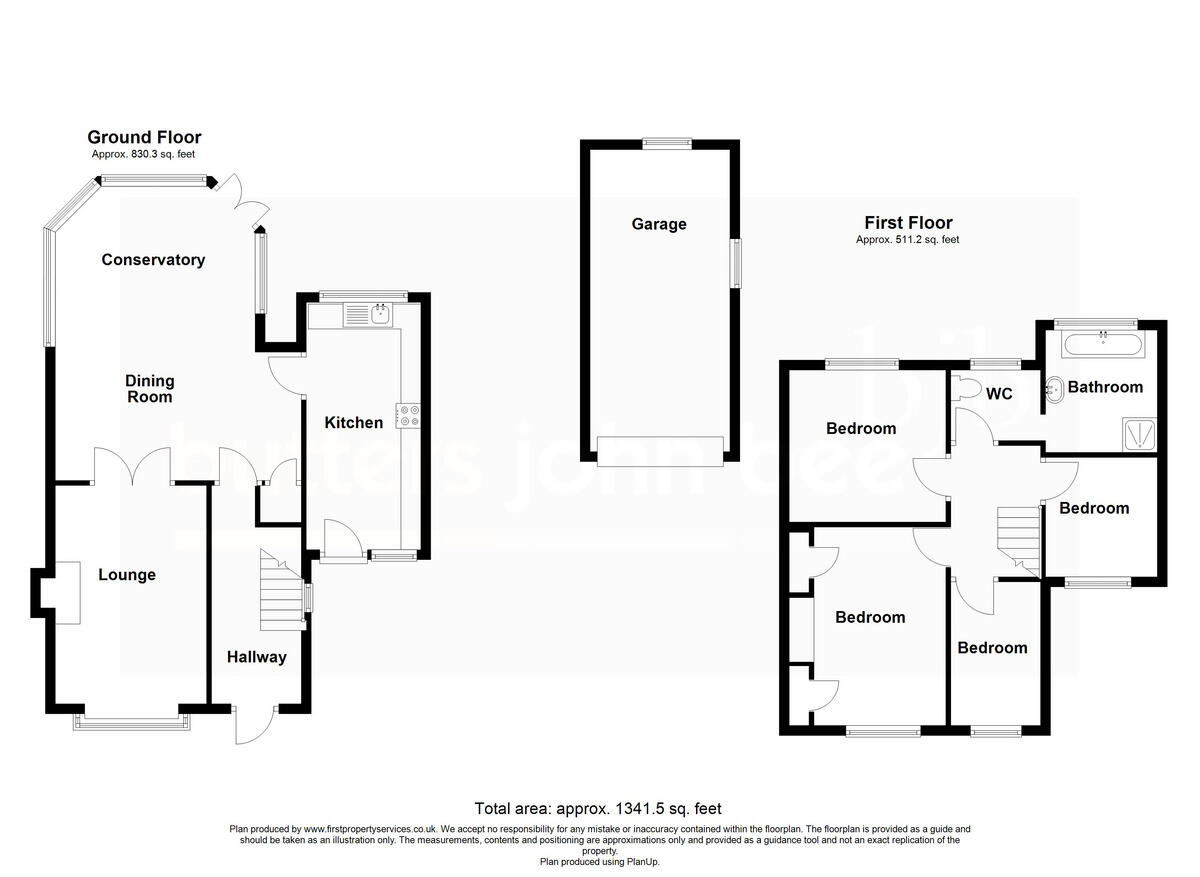 Racecourse, Newcastle floorplan