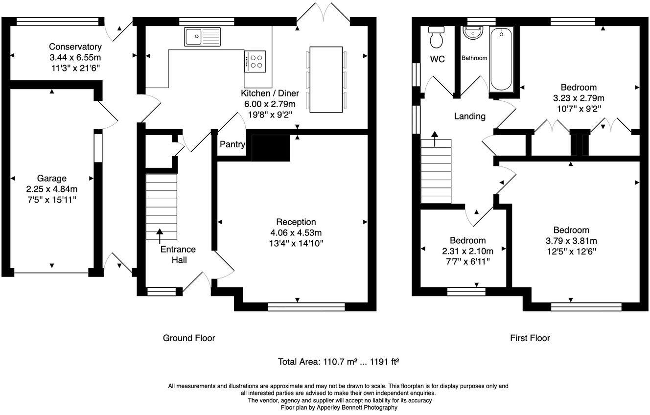 Gwendoline Drive, Countesthorpe, LE8 5SH floorplan