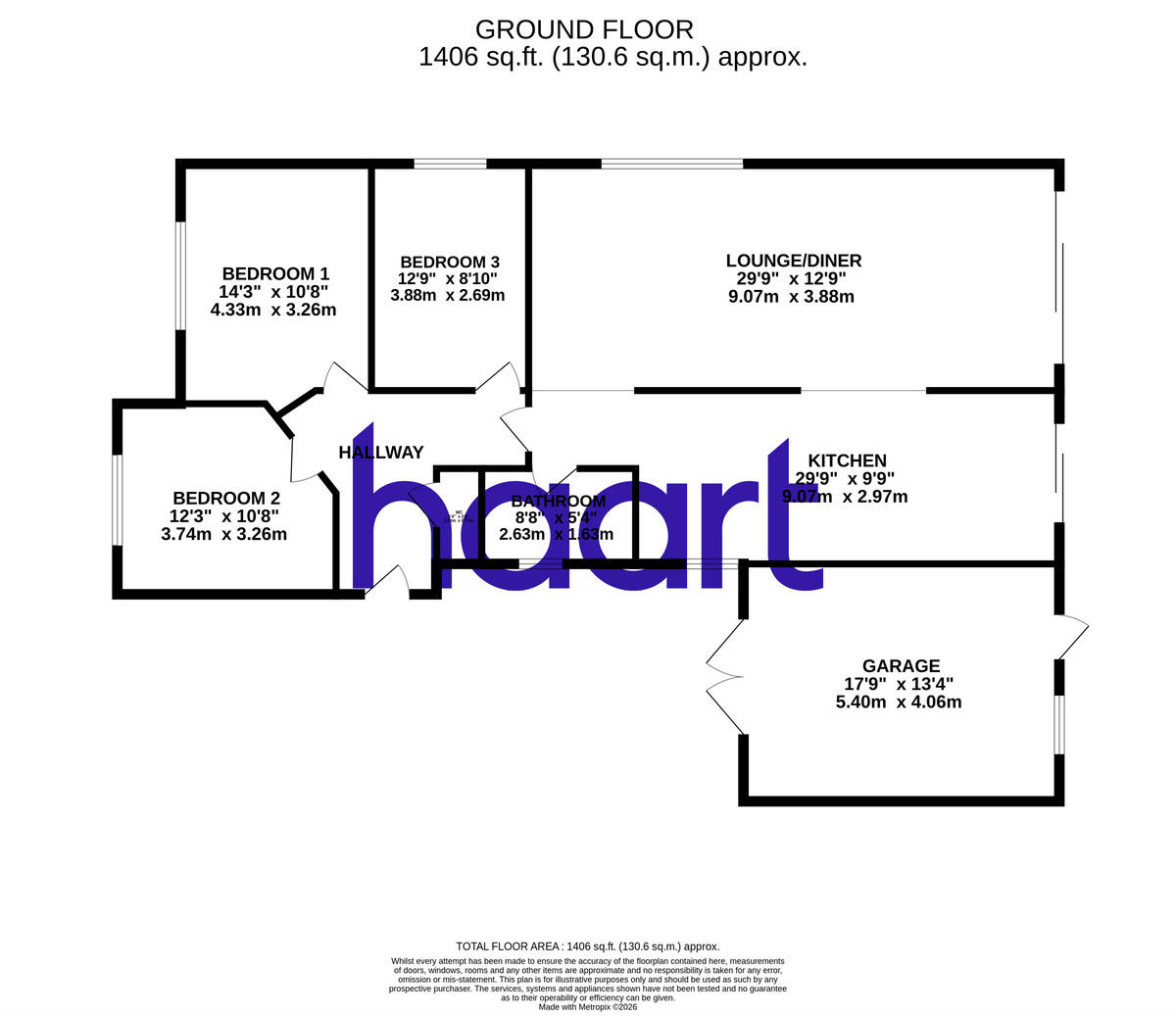 Noak Hill Road, Romford floorplan