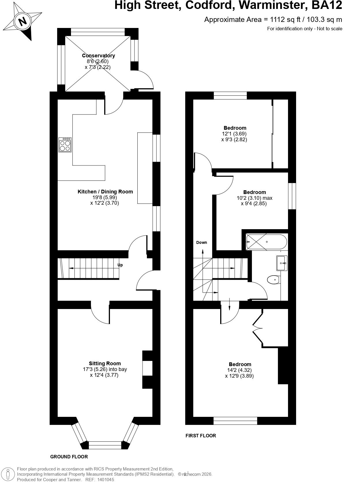 High Street, Codford, Codford, BA12 floorplan