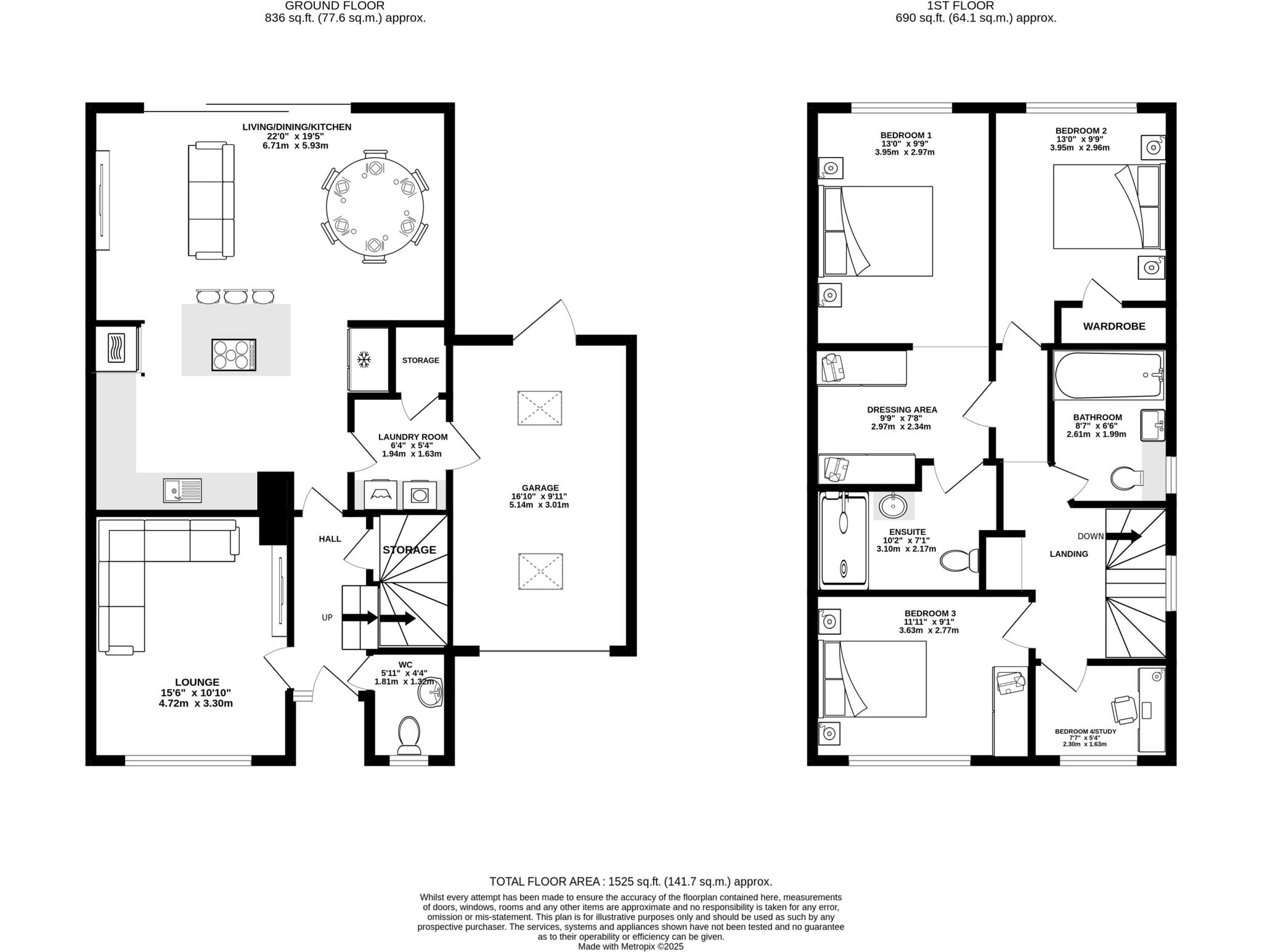 Sharston Crescent, Knutsford floorplan