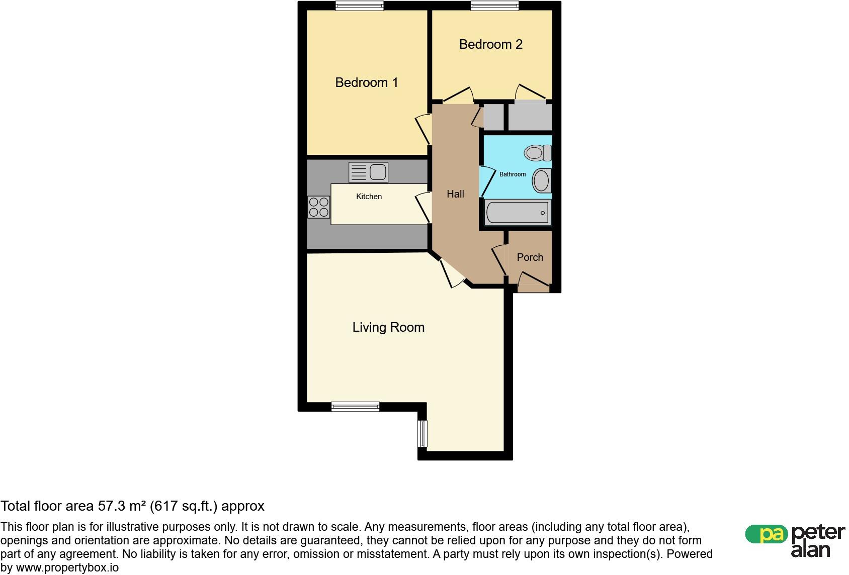 Harrison Way, Cardiff floorplan