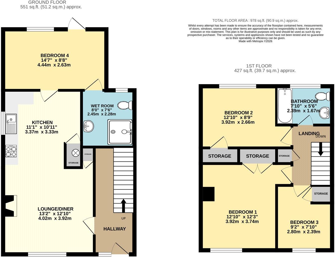 Peterhouse Close, Mildenhall, Bury St. Edmunds, Suffolk, IP28 floorplan