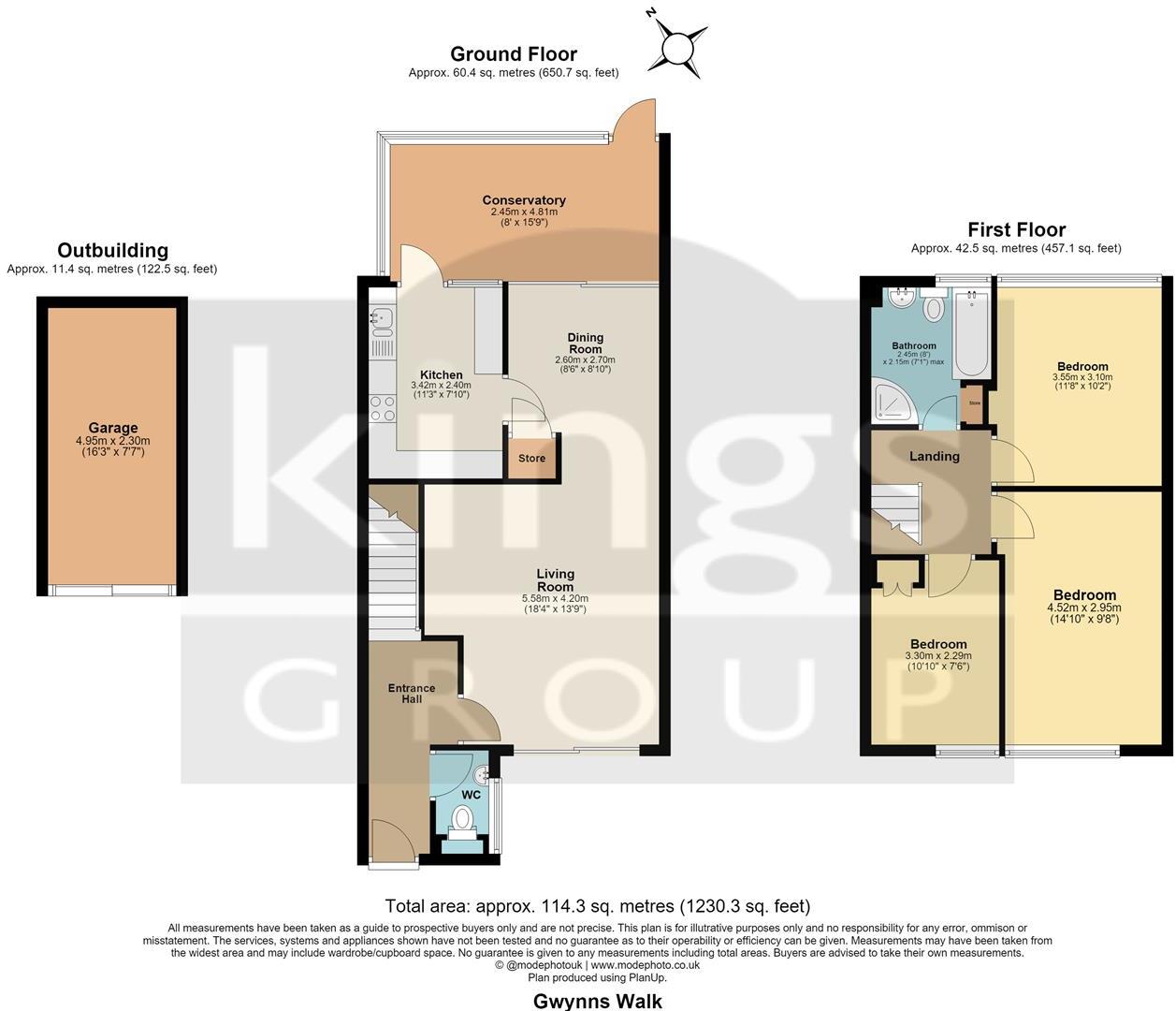 Gwynns Walk, Hertford floorplan