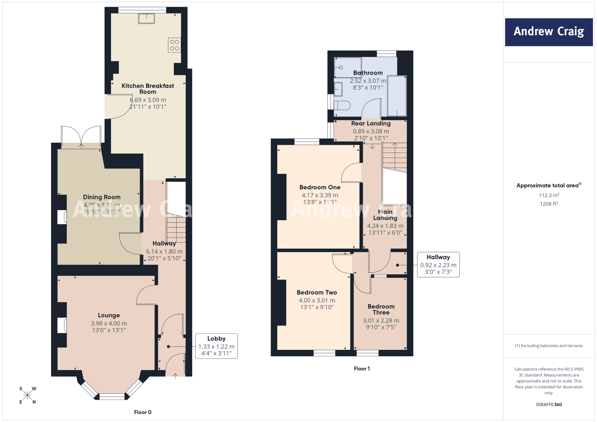 Warwick Road, South Shields floorplan
