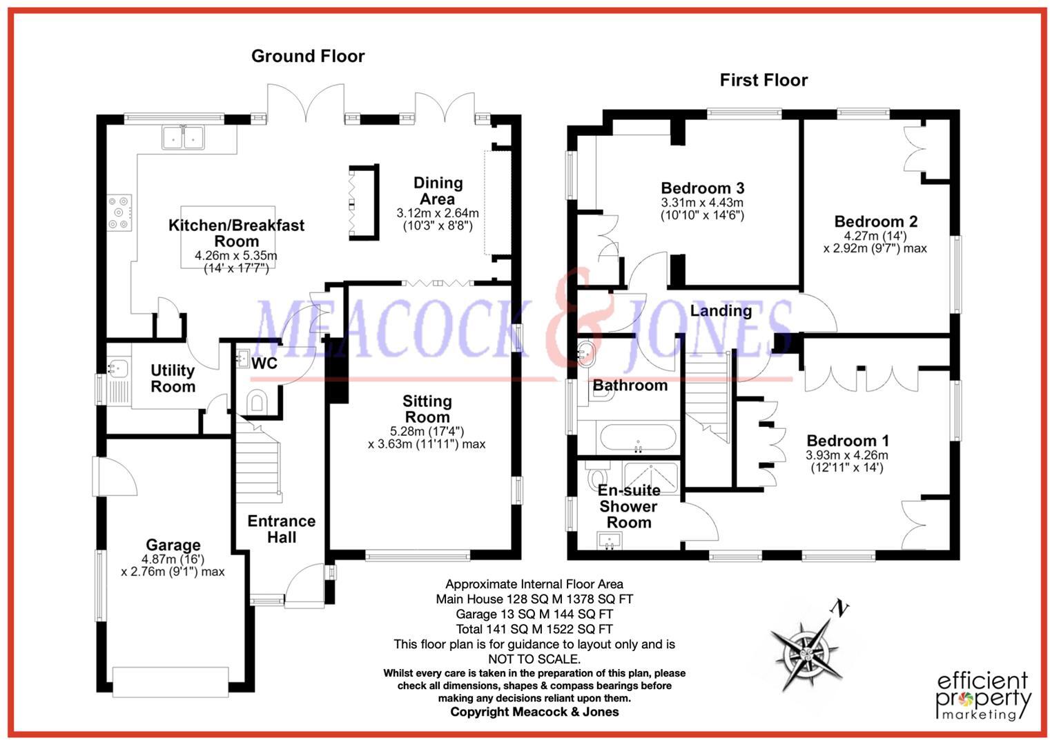 Common Road, Ingrave, Brentwood floorplan