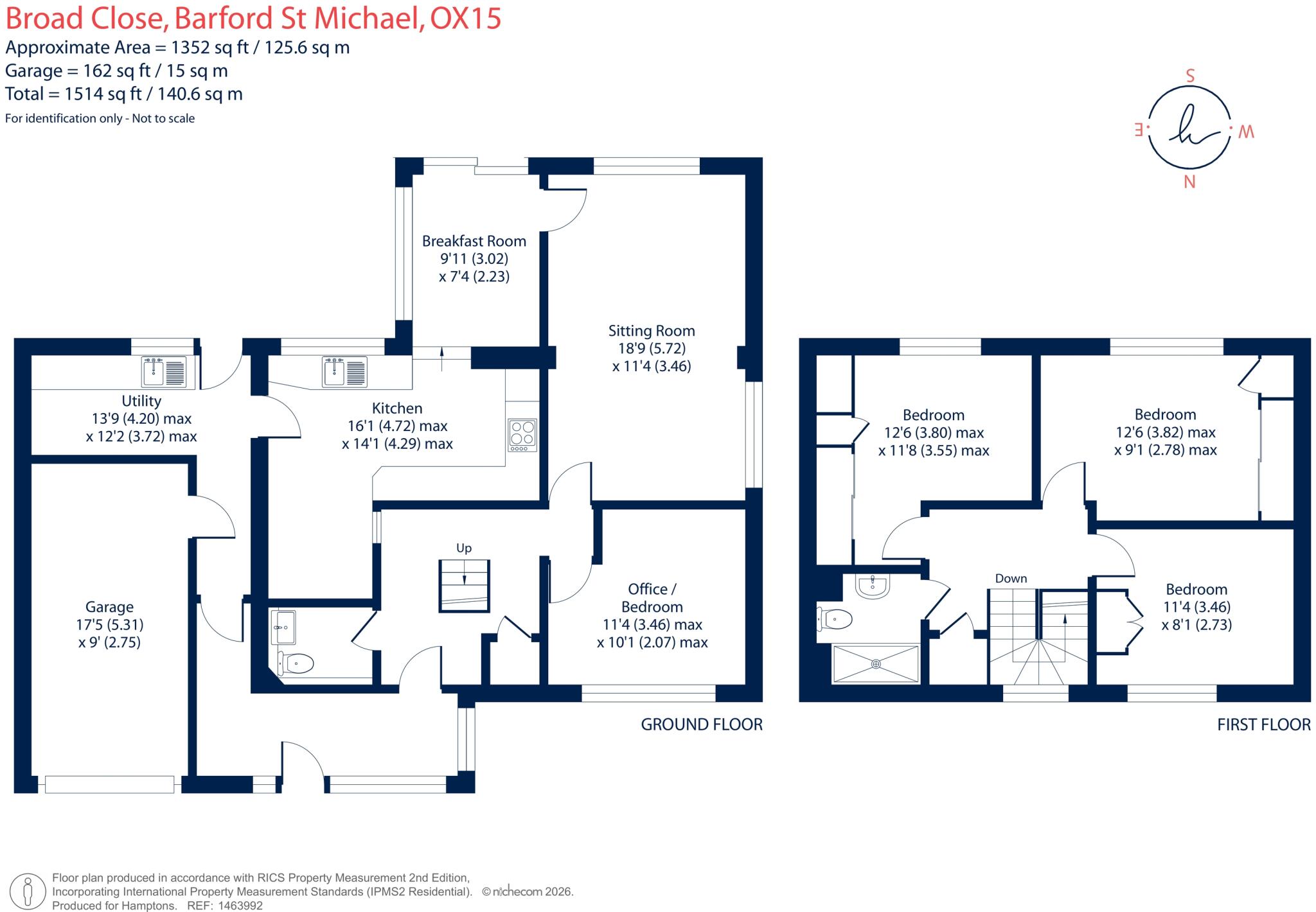 Broad Close, Barford St Michael, OX15 floorplan