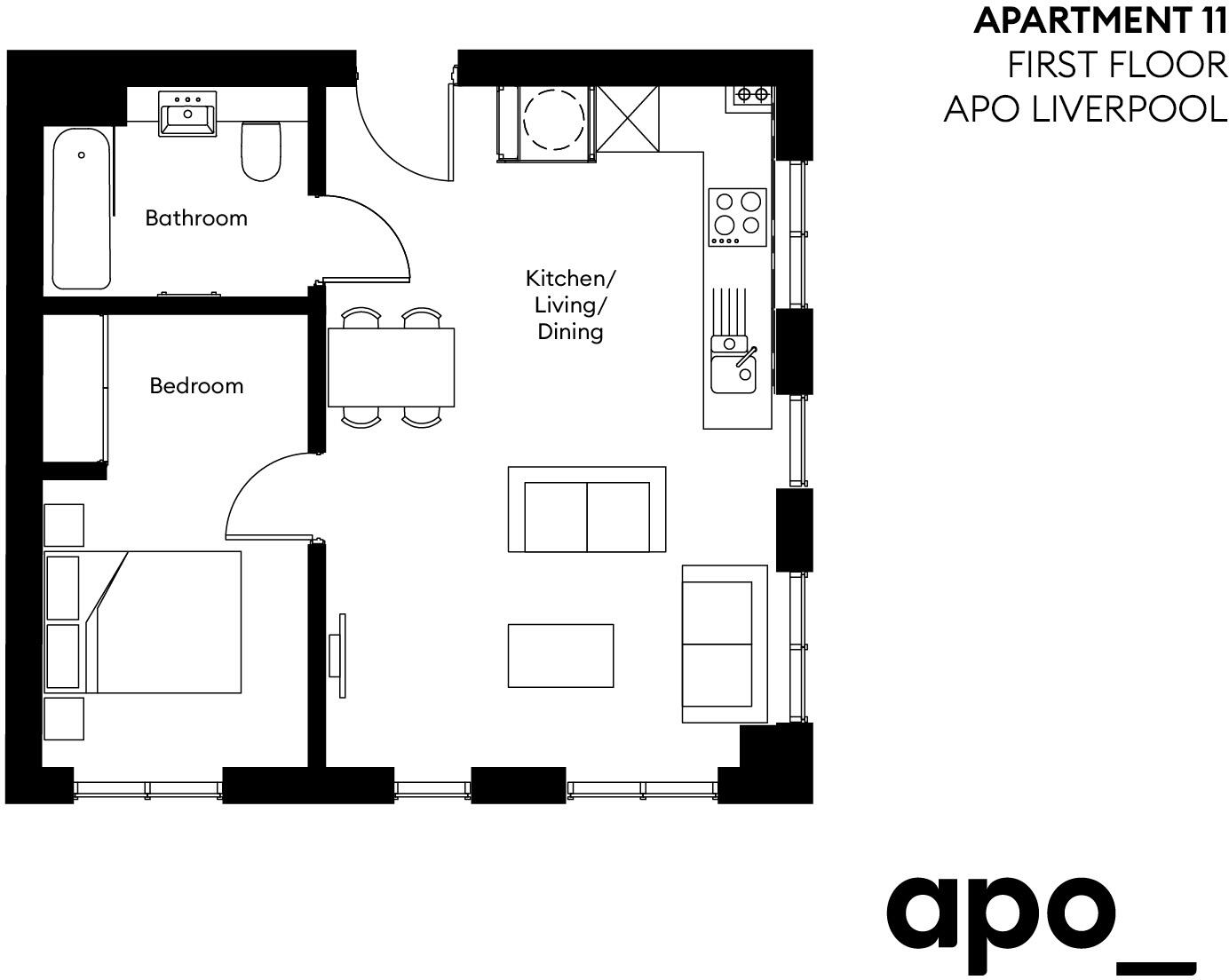 Strand Street, Liverpool floorplan