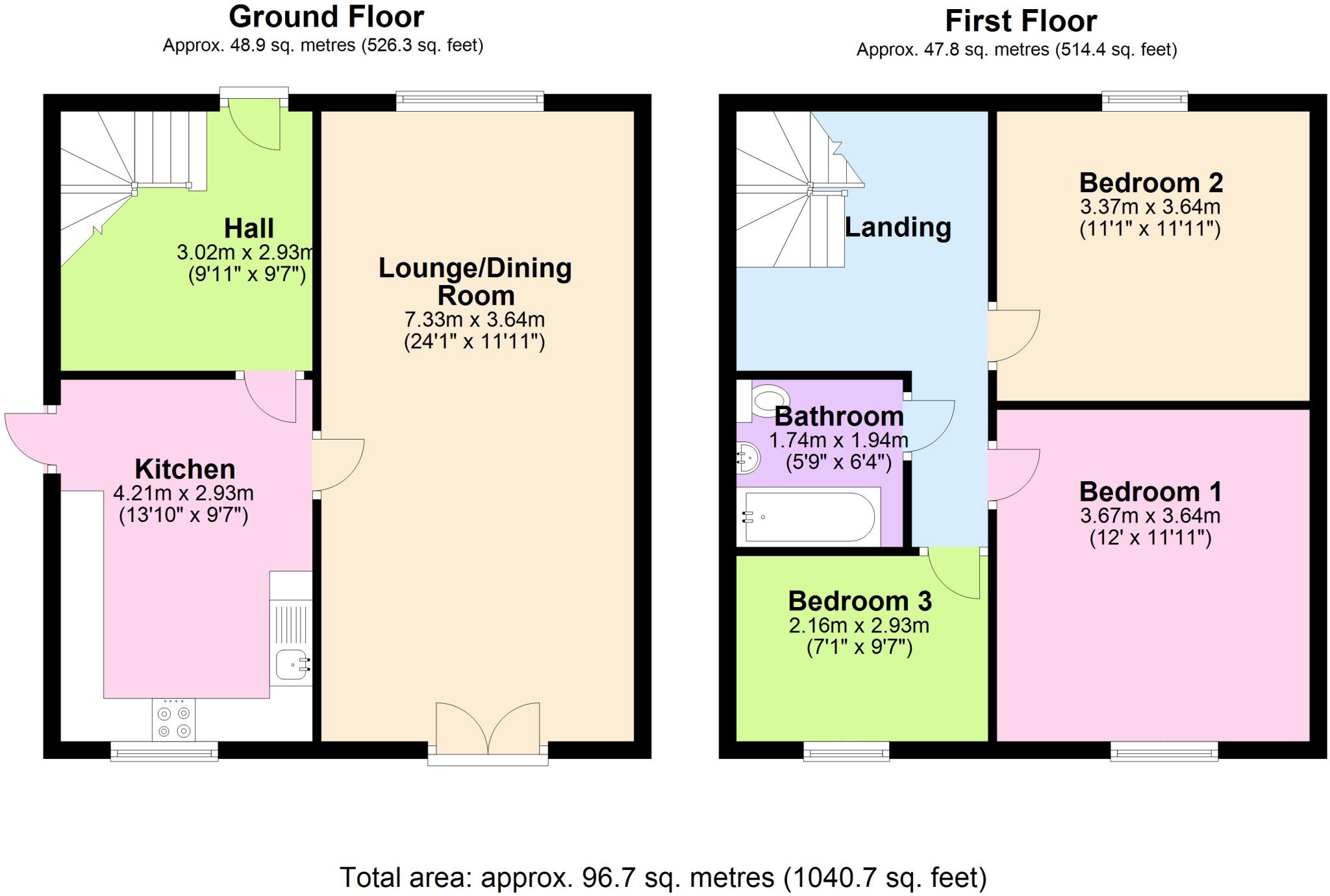 London Road Sittingbourne ME10 floorplan