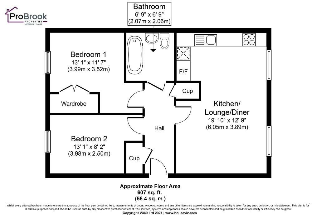 Oatlands Square, Glasgow, G5 floorplan