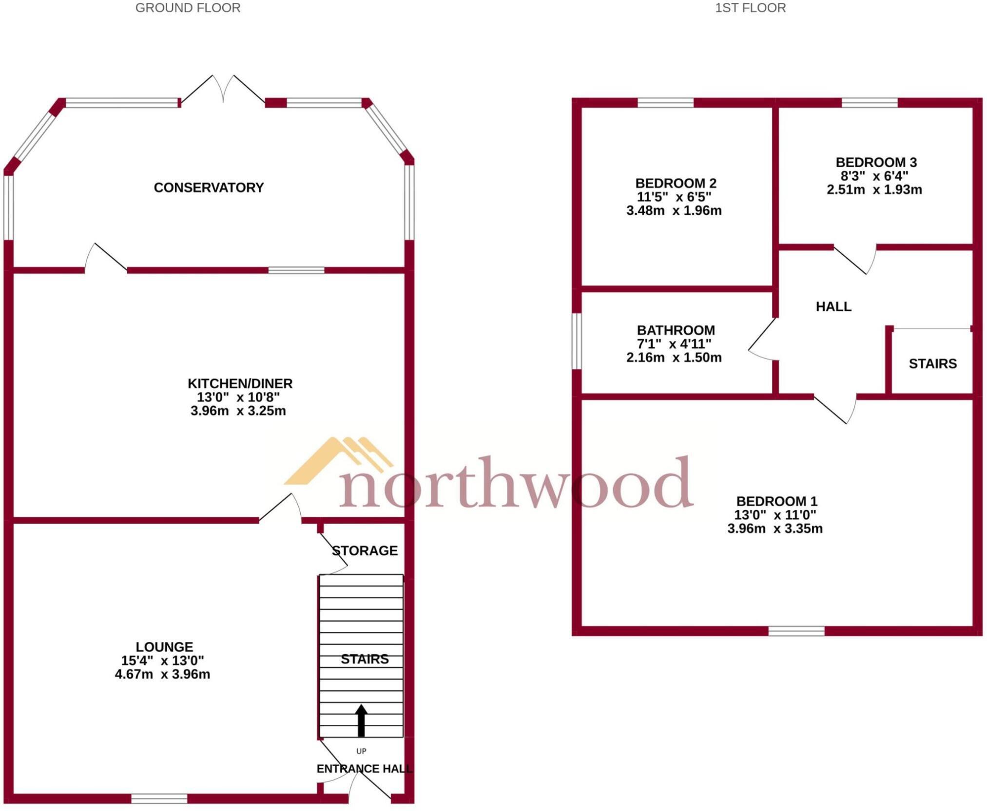 Westleigh Lane, Westleigh, Leigh, WN7 floorplan