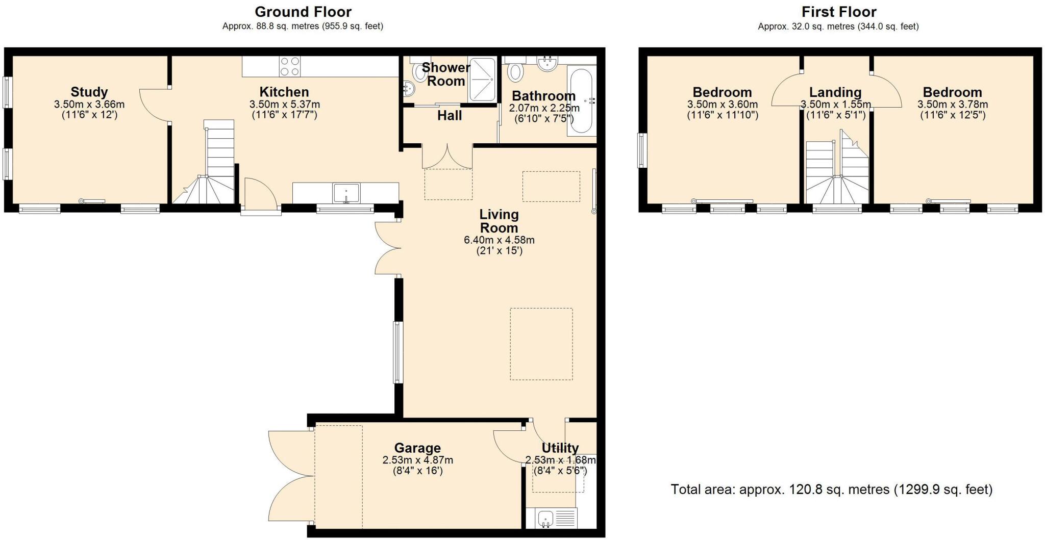 Beverley Lodge, Manor Road, Chagford floorplan