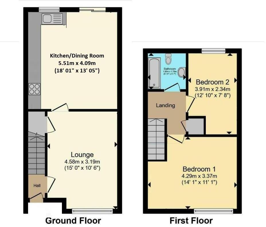 Gurjun Close, Upton floorplan