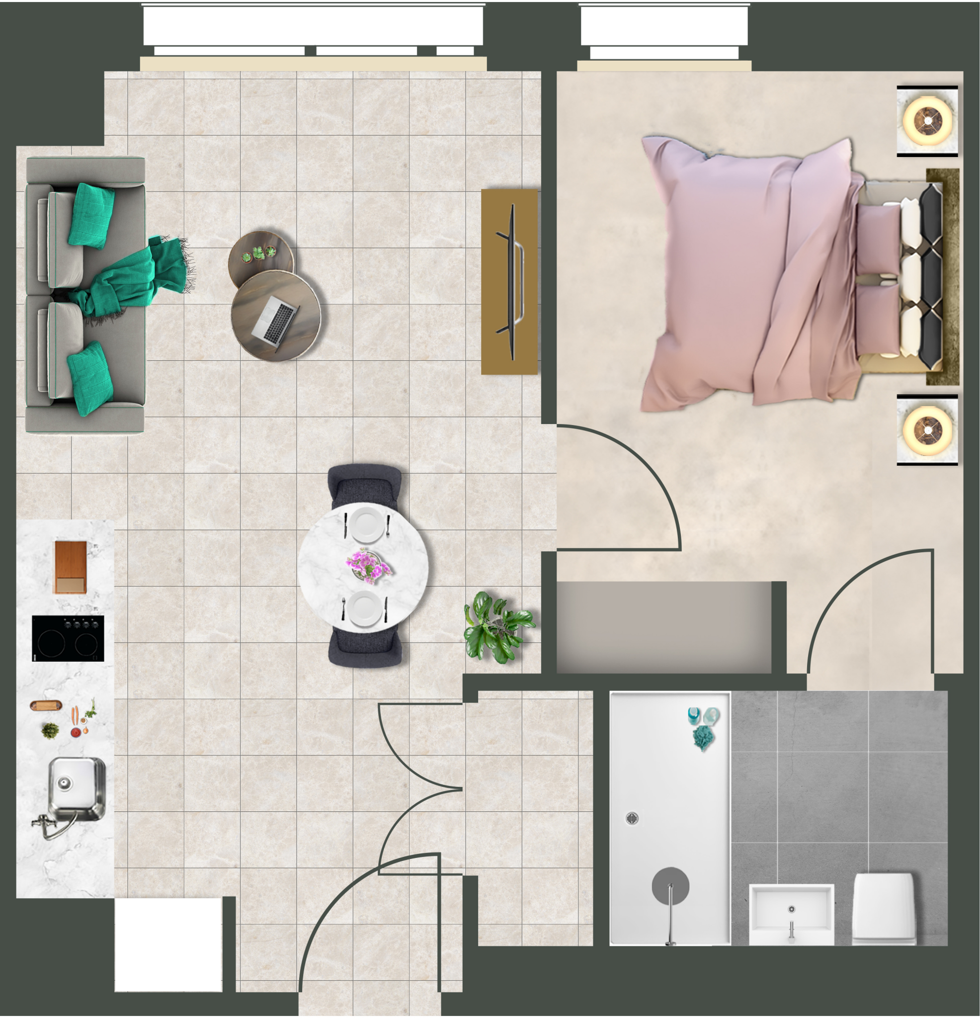 New York Square, SOYO,  Quarry Hill, Leeds, S2 7BT floorplan
