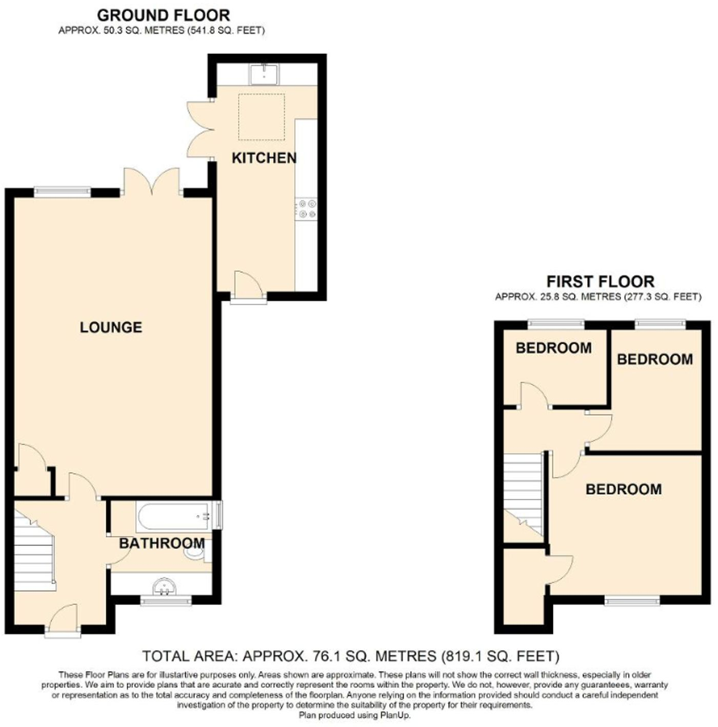 Oak Tree Road, Ampthill, MK45 floorplan