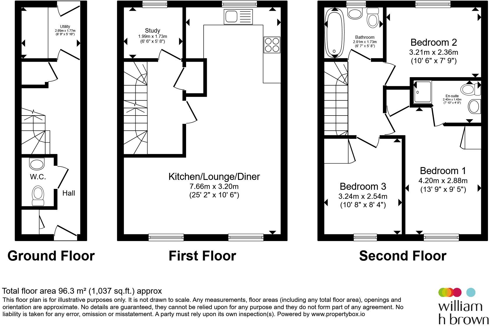 Washington Close, Ipswich floorplan