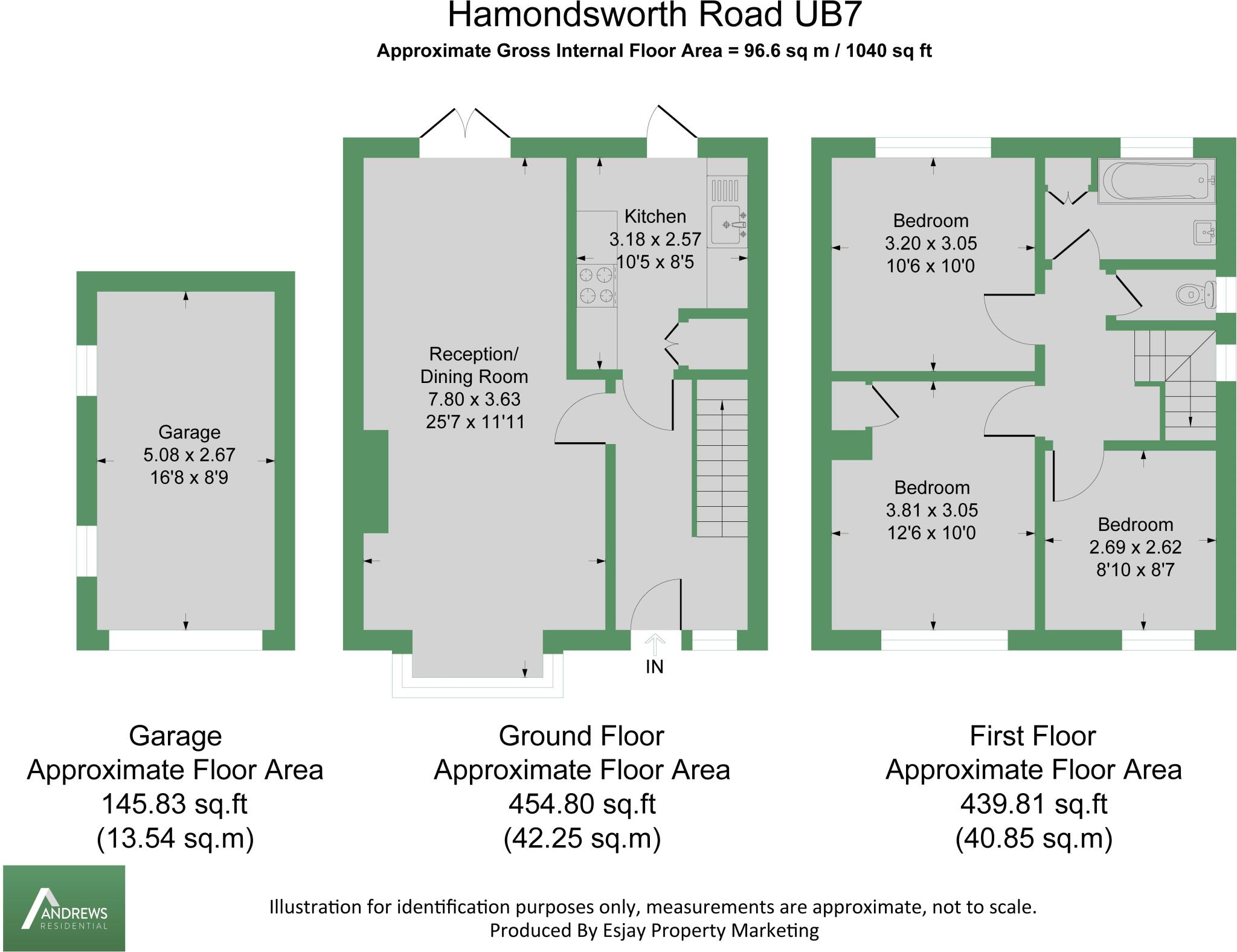 Harmondsworth Road, West Drayton floorplan