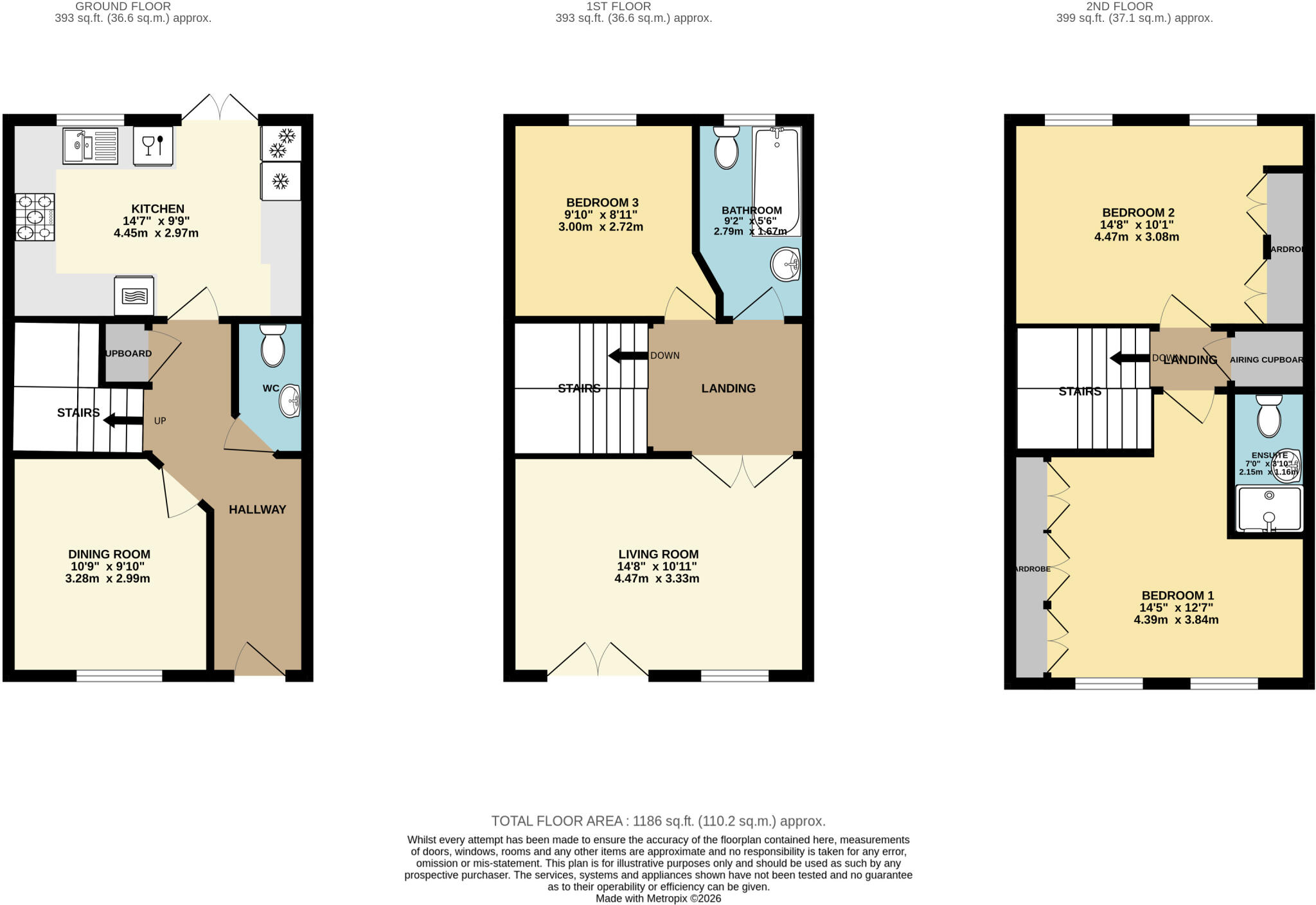 Cutterburrow Lane, Braunton, Devon, EX33 floorplan