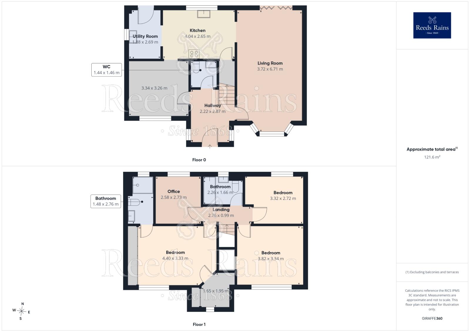 Lochrin Place, York, North Yorkshire, YO26 floorplan