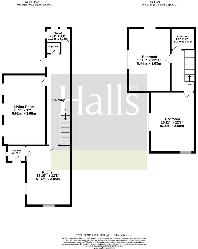 Graianrhyd Road, Llanarmon-Yn-Ial, Mold floorplan