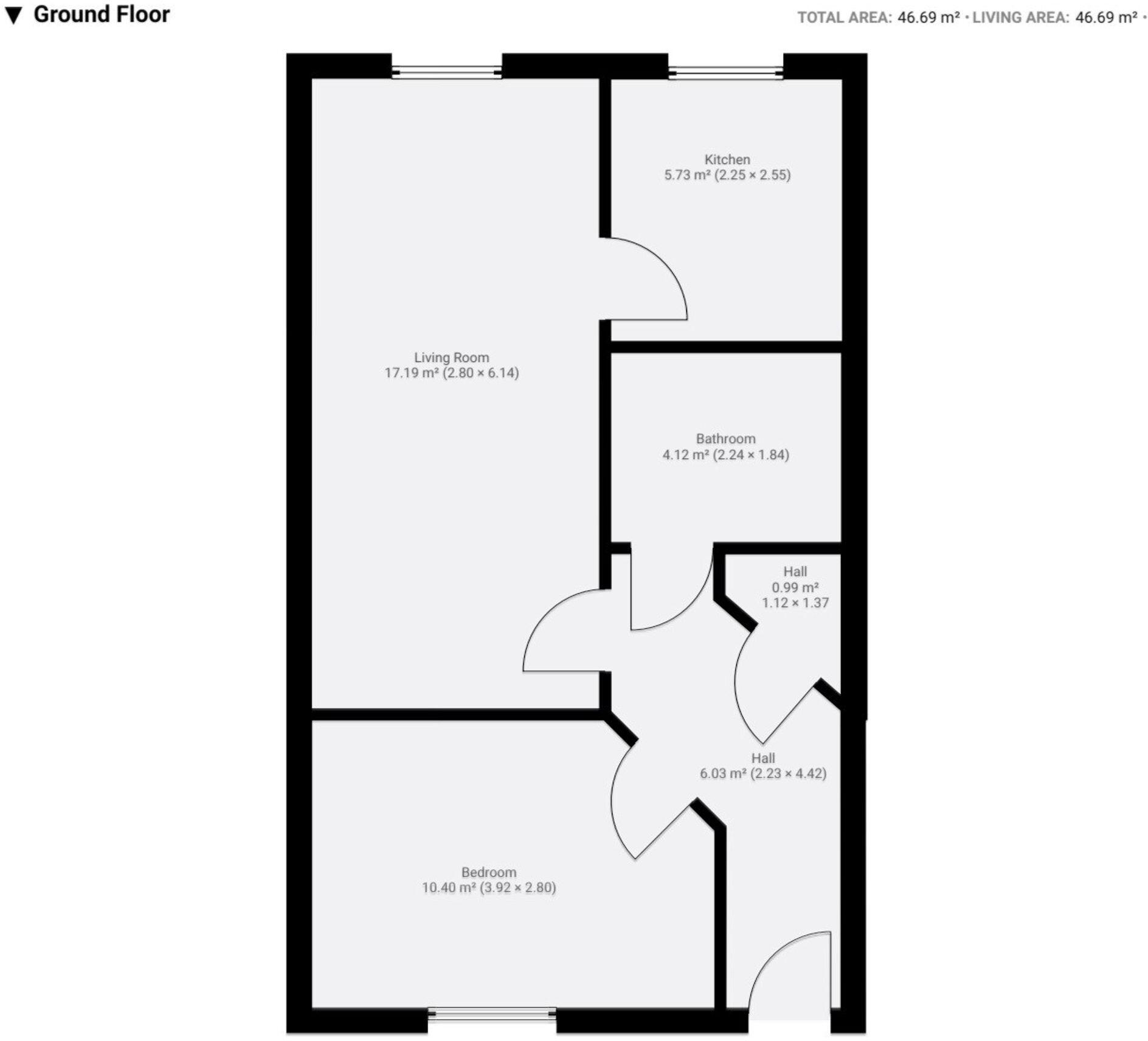 Friars Road, Friars Court, CV1 floorplan