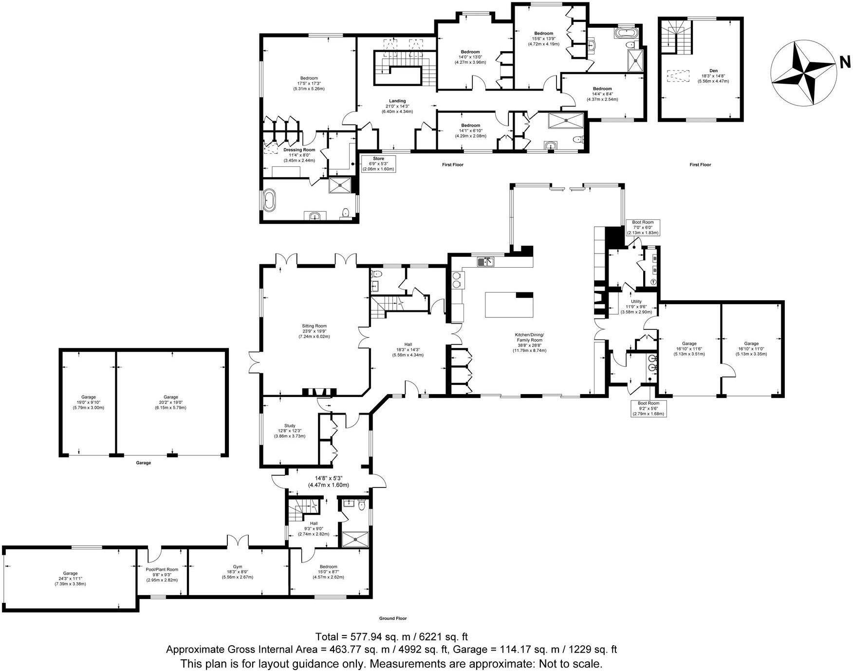 Lower Hone Lane, Bosham, PO18 floorplan
