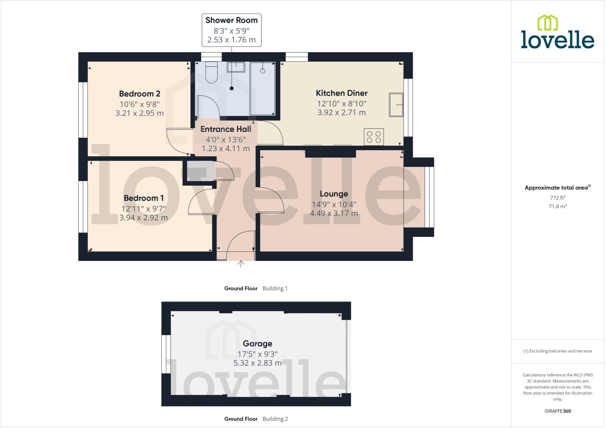 Charlotte Close, Market Rasen, LN8 floorplan