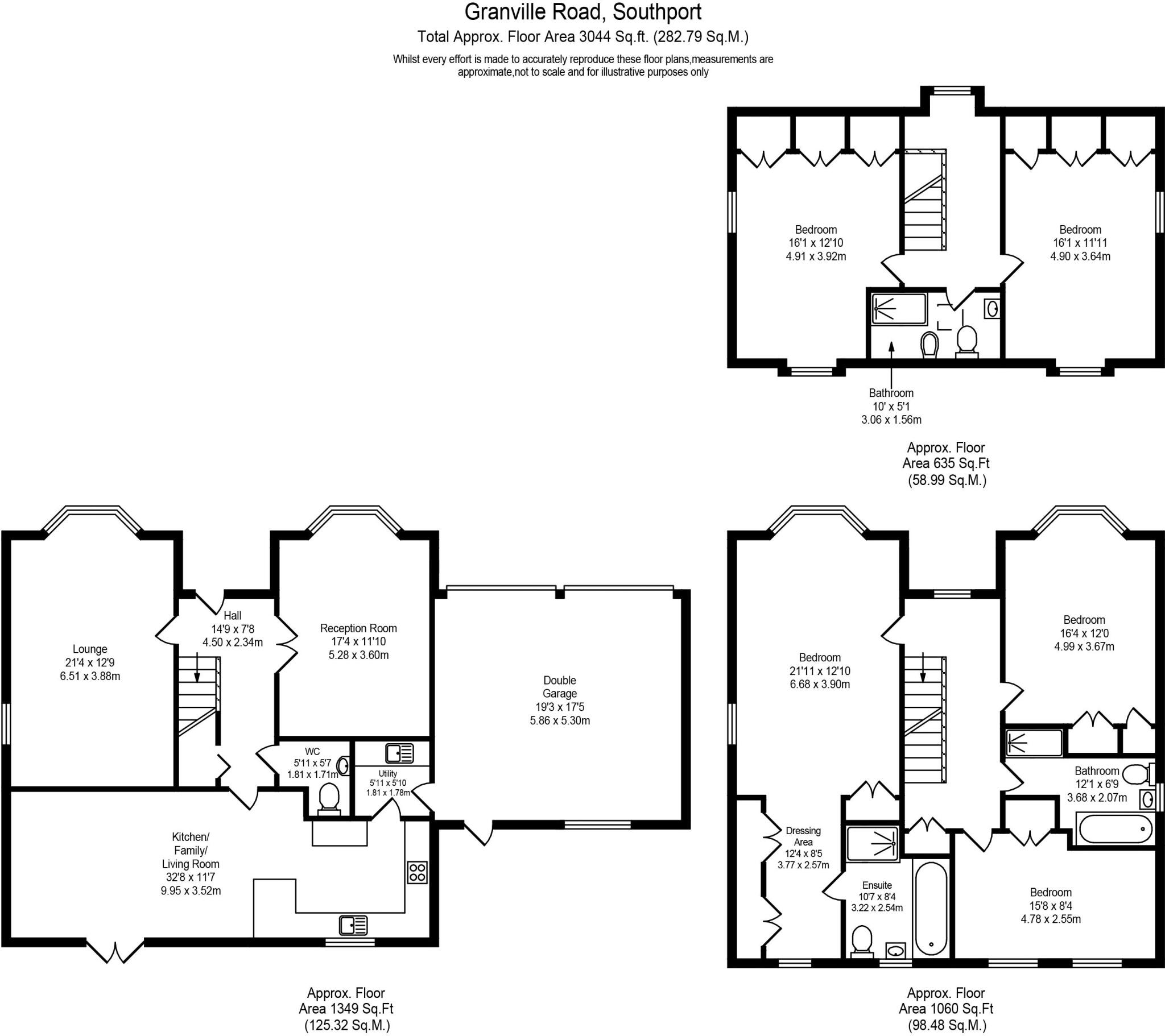 Granville Road, Birkdale floorplan
