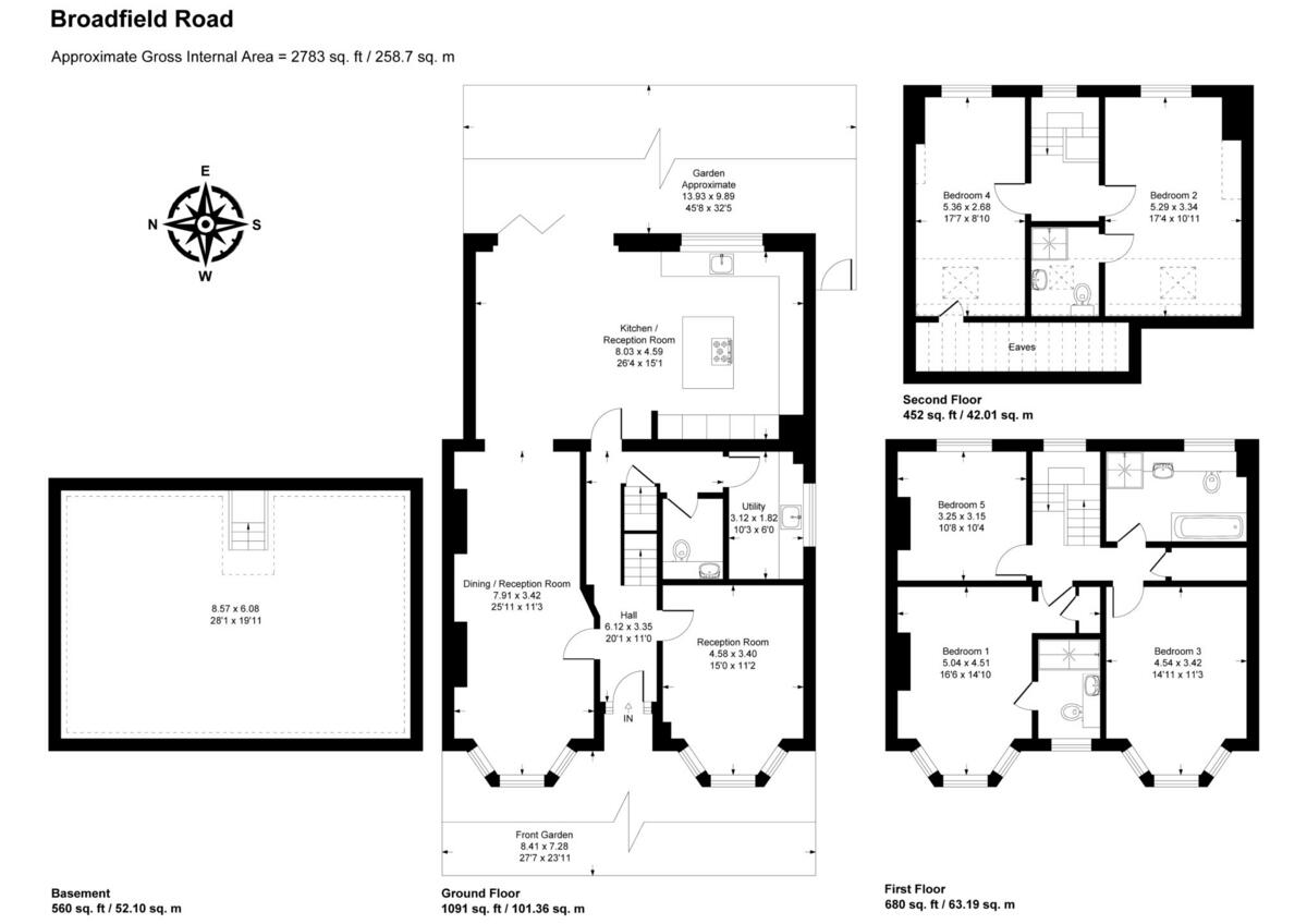 Broadfield Road, London, SE6 1 floorplan