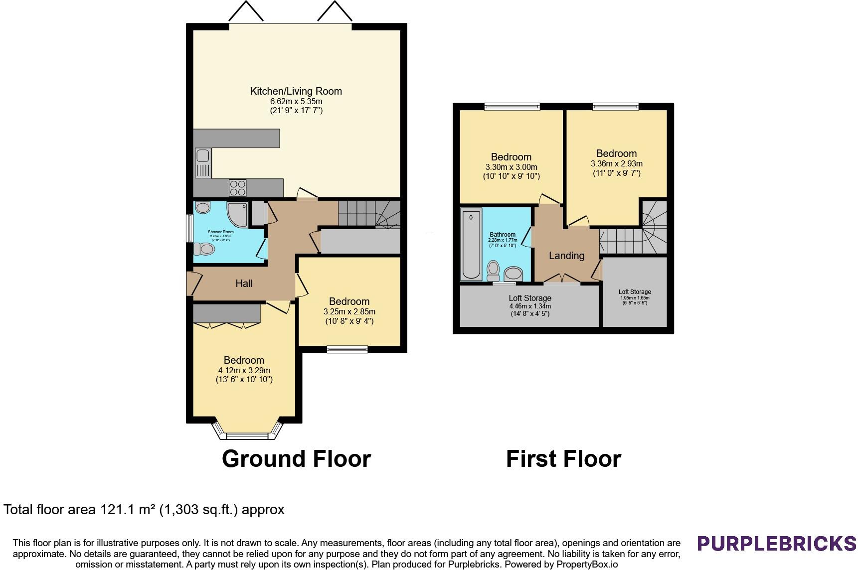 Skerry Rise, Chelmsford, CM1 floorplan