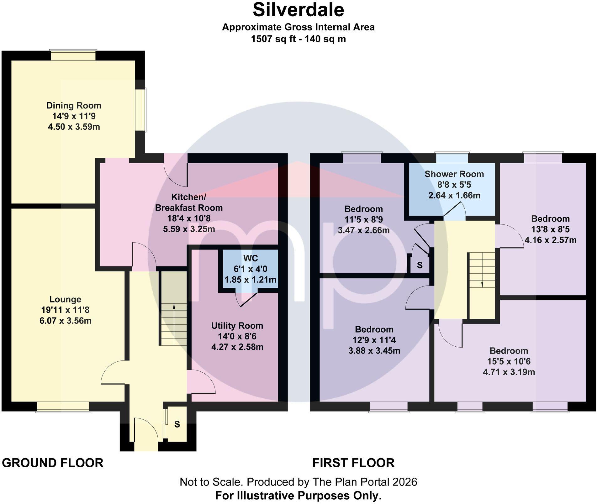 Silverdale, Nunthorpe, TS7 floorplan