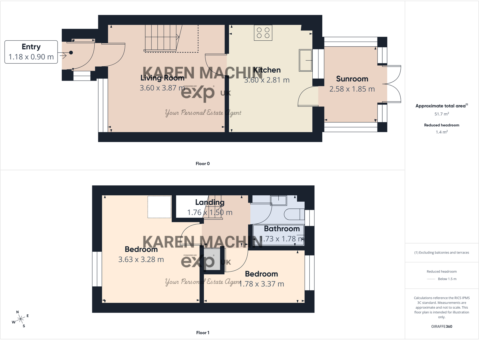 Shanklin Close, Chatham, ME5 7QL floorplan
