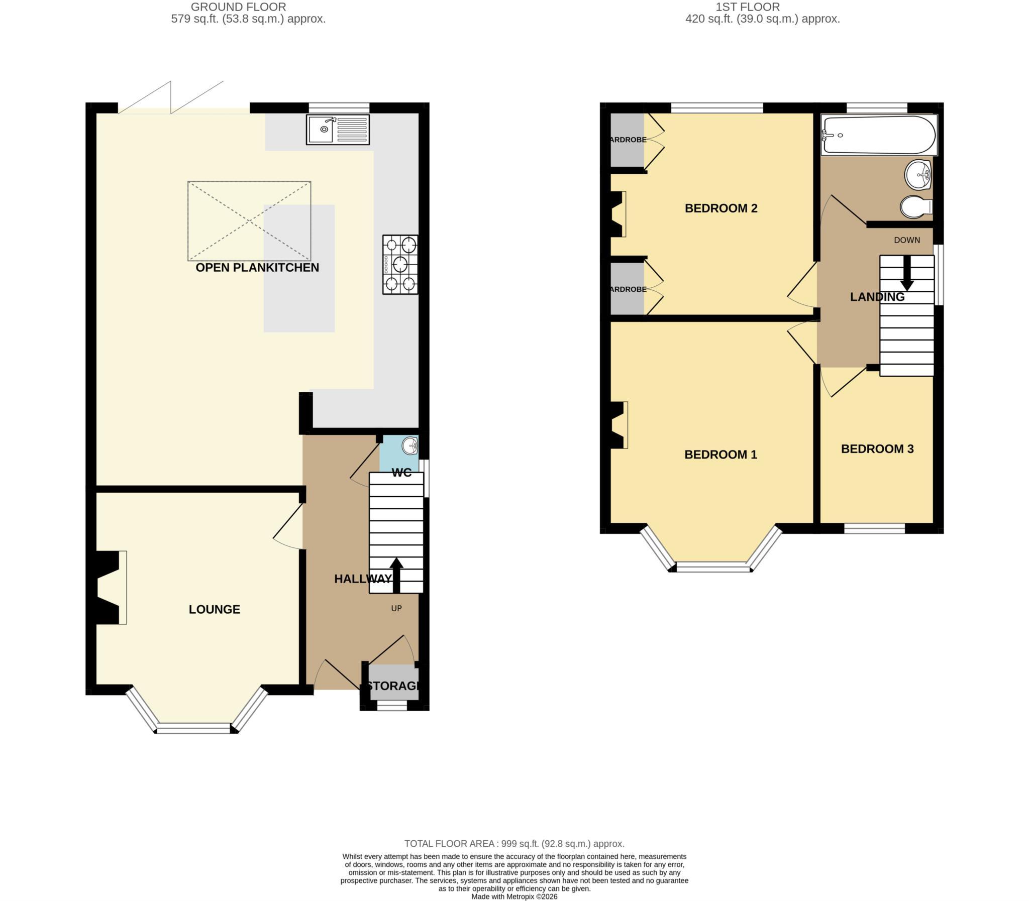Eversleigh Drive, Bebington floorplan