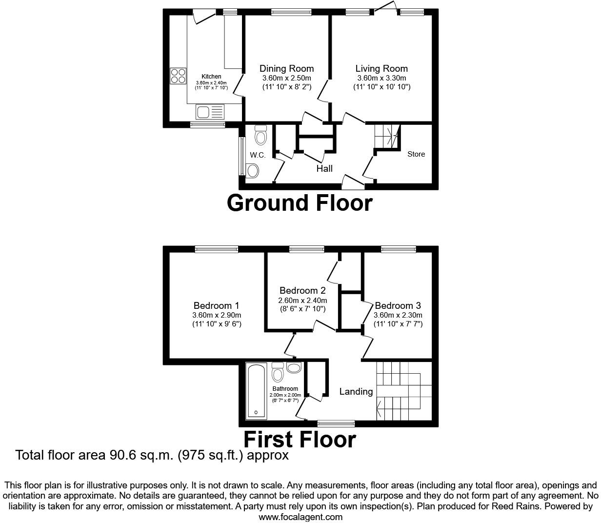 Rookwood Avenue, Manchester, M23 floorplan