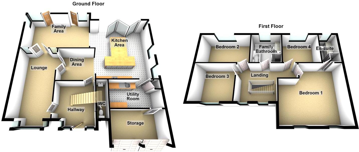 The Swallows, Wallsend floorplan
