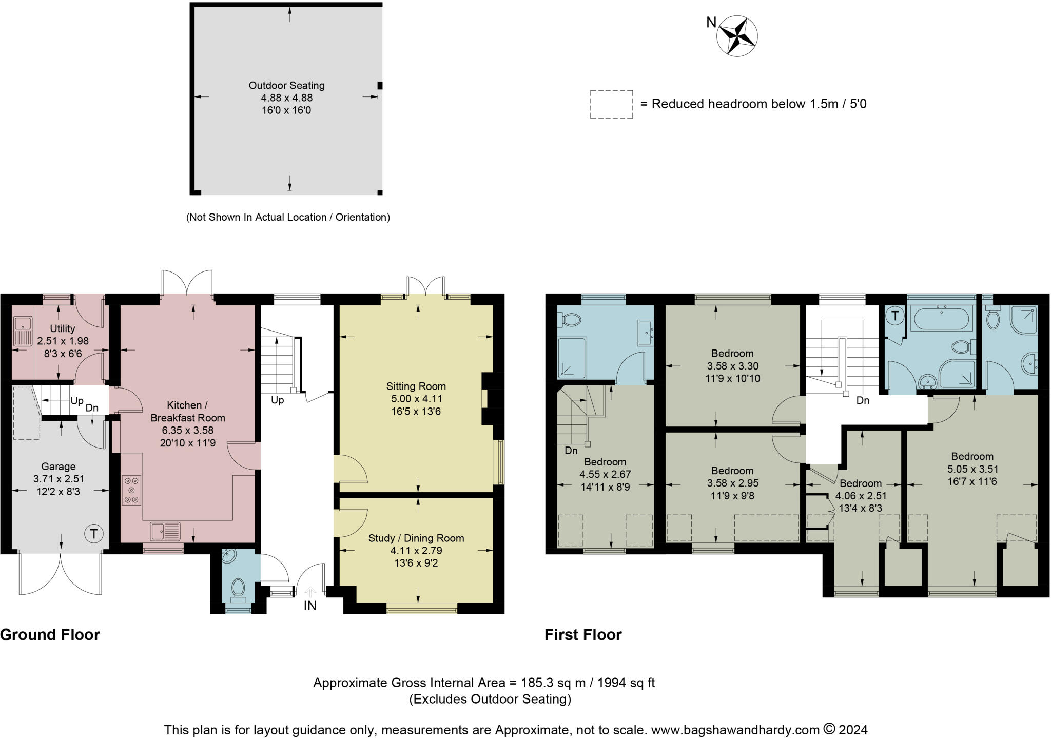 Farm Lane, Send, Woking, Surrey, GU23 floorplan