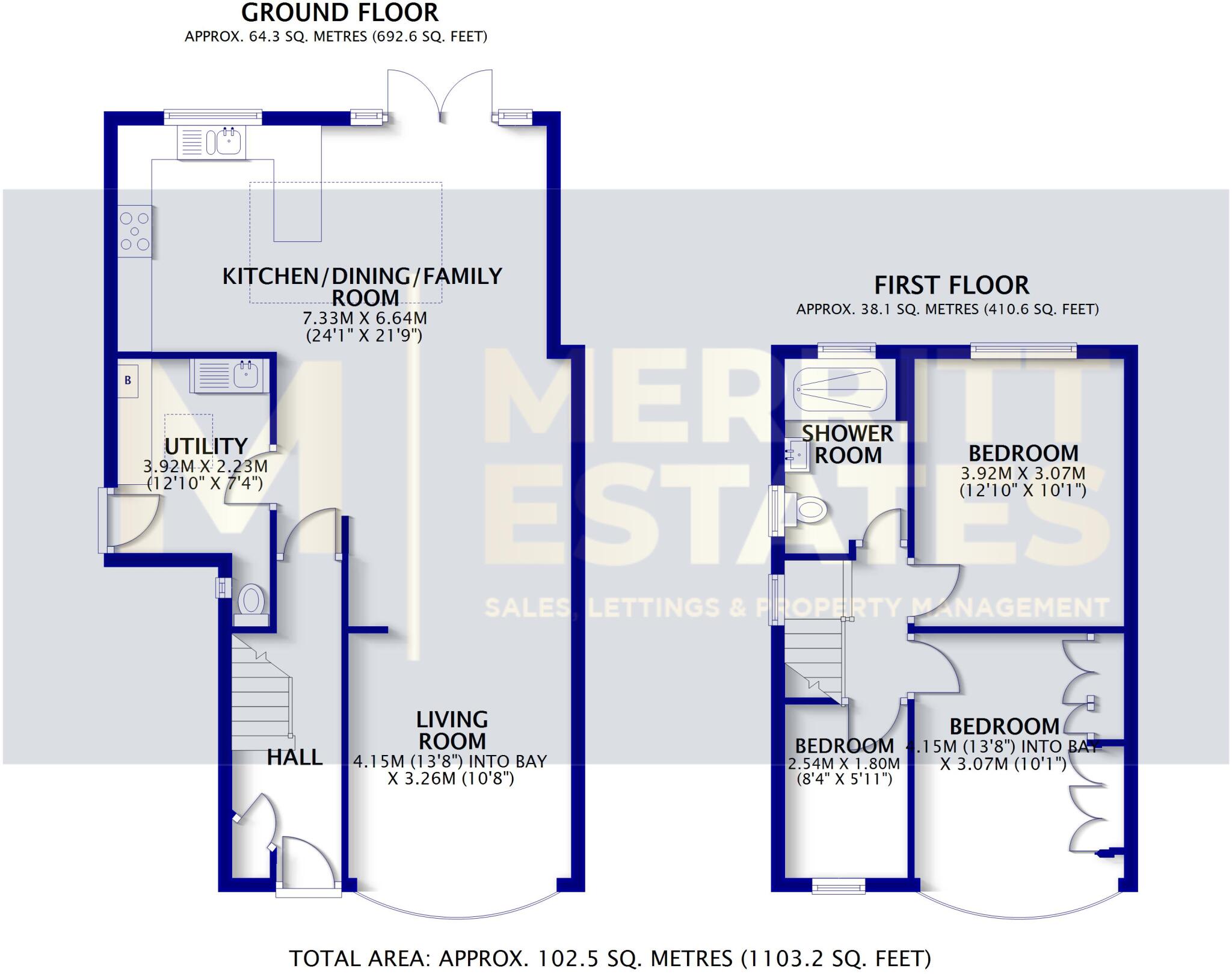 Kingrove Avenue, Beeston floorplan