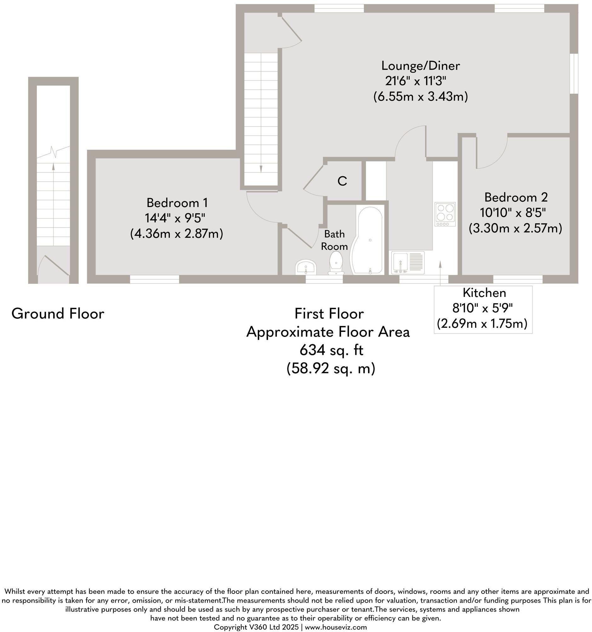 Sea Views in Brancaster floorplan