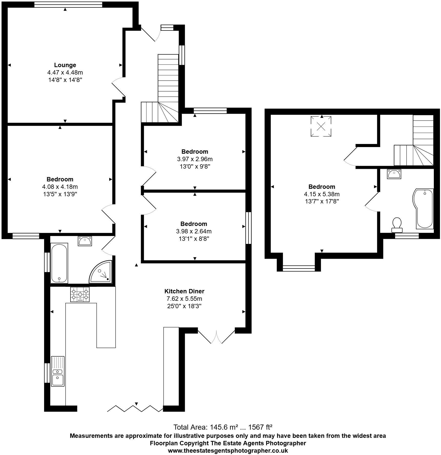 Acacia Drive, Thorpe Bay, Southend On Sea, SS1 floorplan